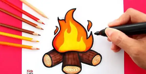 عکس نقاشی آتش نشان