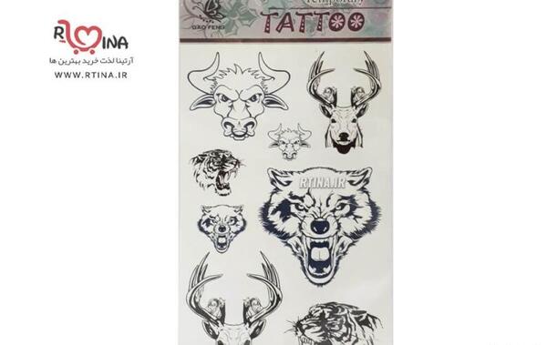 عکس تاتو پسرانه روی کاغذ