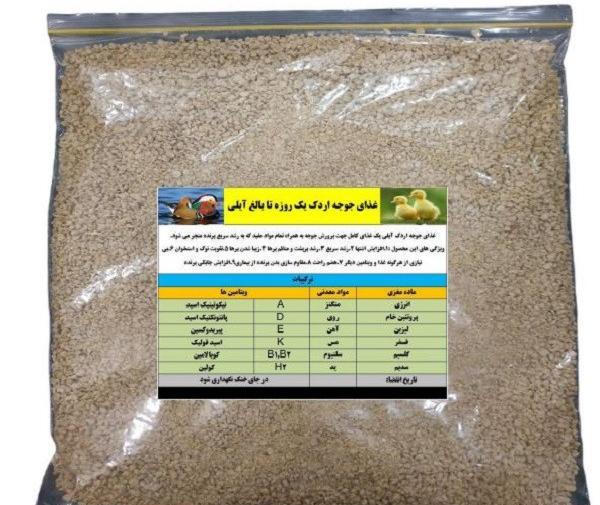 عکس غذای جوجه محلی