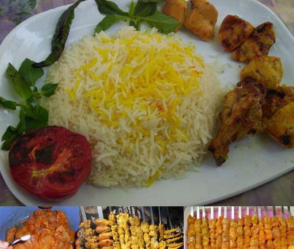 عکس غذای جوجه محلی