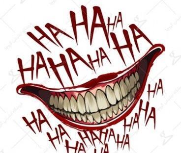 عکس از لبخند جوکر