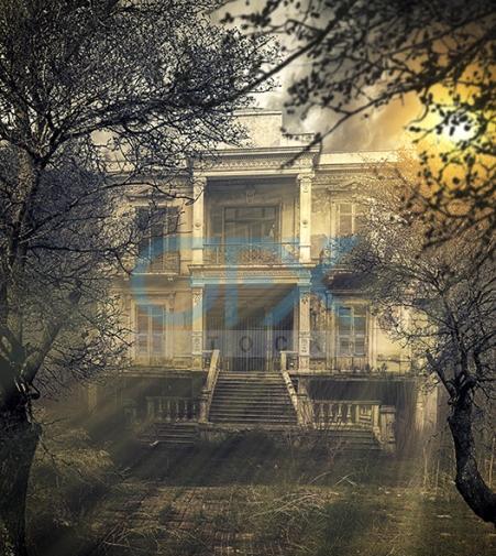 عکس نقاشی خانه ترسناک