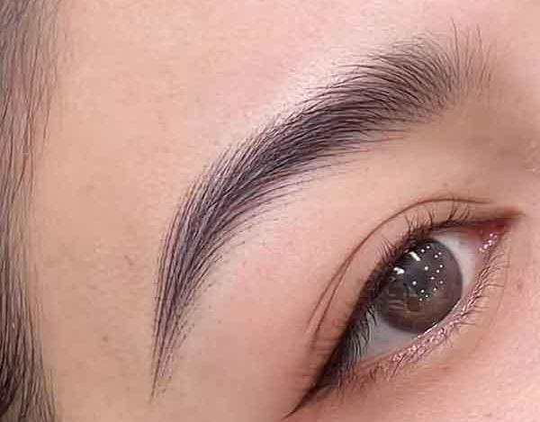 عکس تاتو خط چشم بالا