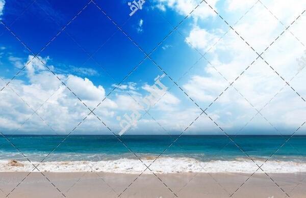 عکس آسمان دریا