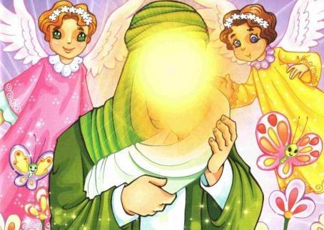 عکس نقاشی کودکانه در مورد امام زمان
