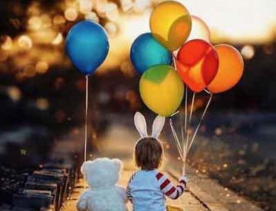 مدل عکس تولد فضای باز