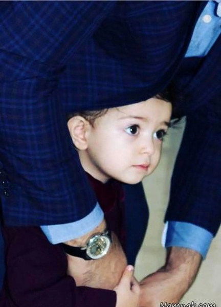 عکس گندم بچه آزاده نامداری