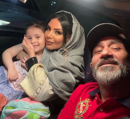عکس بچه مهران غفوریان هانا