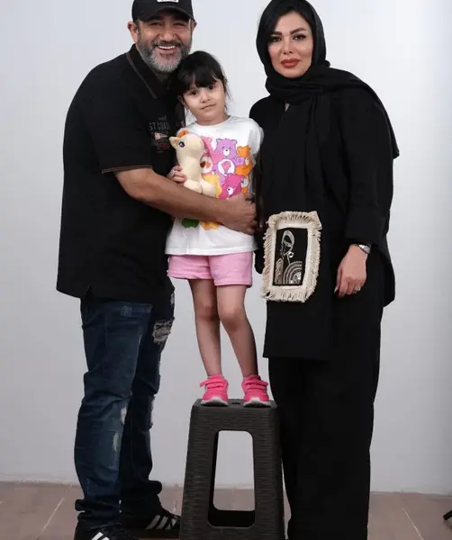 عکس بچه مهران غفوریان هانا
