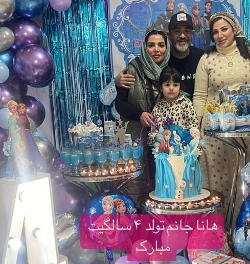 عکس بچه مهران غفوریان هانا