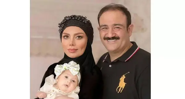 عکس بچه مهران غفوریان هانا