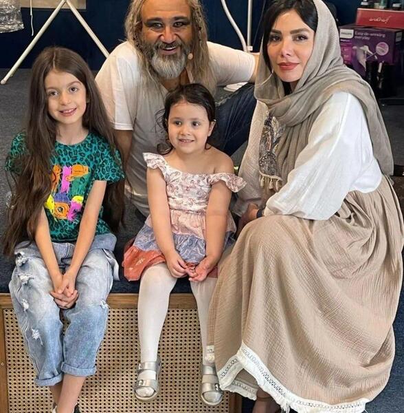 عکس بچه مهران غفوریان هانا