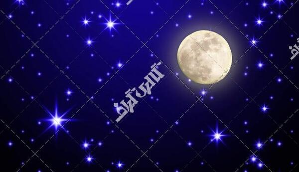 عکس آسمان طبیعی شب