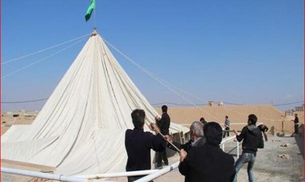 عکس خیمه های امام حسین