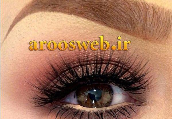 عکس تاتو ابرو رنگ روشن