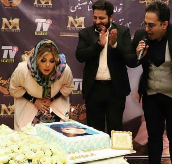 عکس های جشن تولد نیوشا ضیغمی