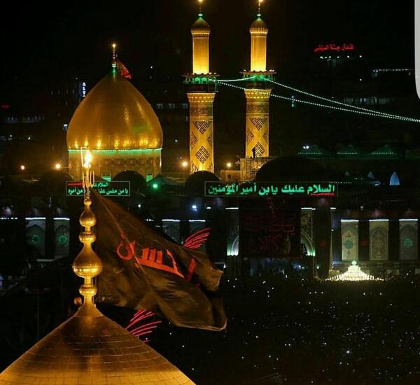 عکس از امام حسین بچه گانه