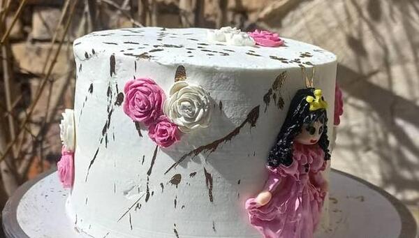 عکس کیک تولد واقعی دخترانه