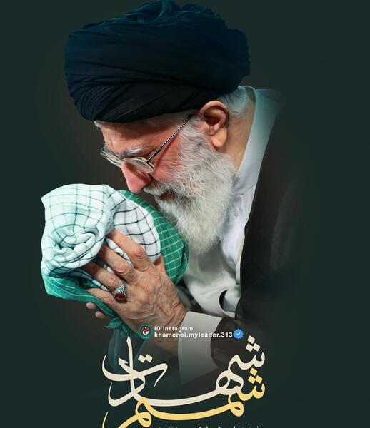 عکس پروفایل حاج قاسم و رهبر