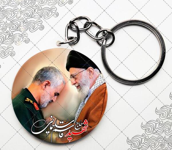عکس پروفایل حاج قاسم و رهبر