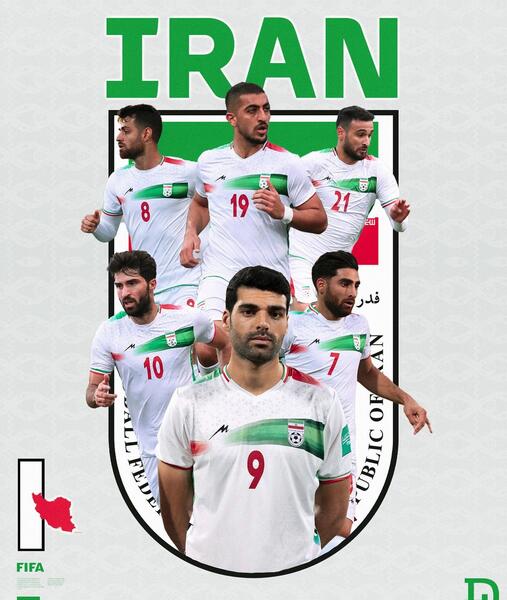 عکس تیم ملی ایران در قطر