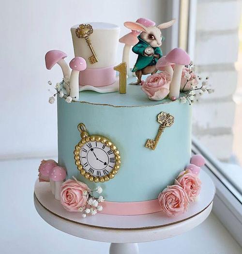 عکس زیباترین کیک تولد دخترانه