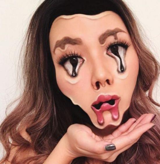 عکس صورت های ترسناک