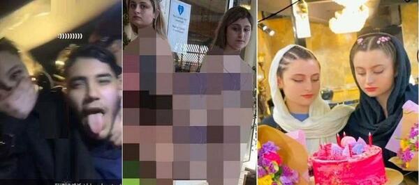 عکس جنجالی سارا و نیکا