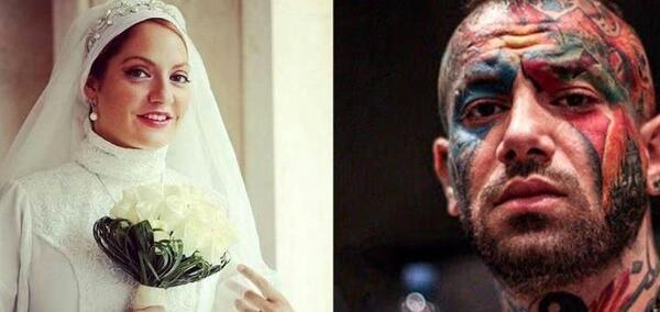 عکس های تتلو با زنش