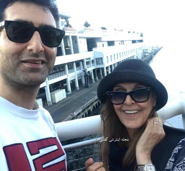 عکس آهو خردمند و همسرش