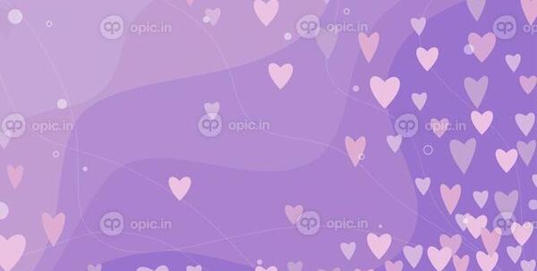 عکس تصویر زمینه قلب بنفش