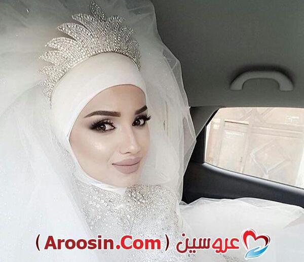 عکس های مدل لباس عروس با حجاب