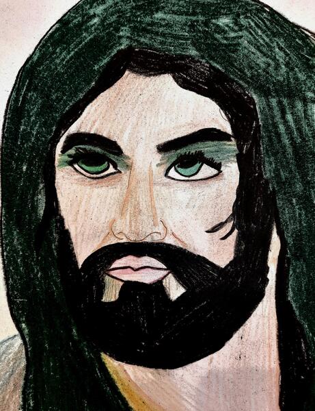 عکس امام حسین برای نقاشی کودکانه