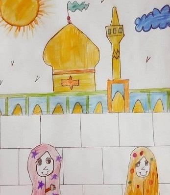 عکس امام حسین برای نقاشی کودکانه