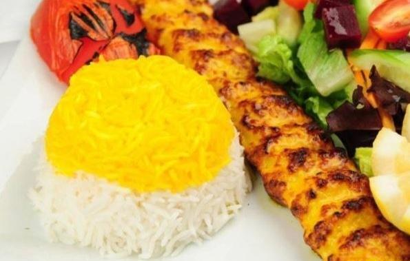 عکس غذای جوجه کباب