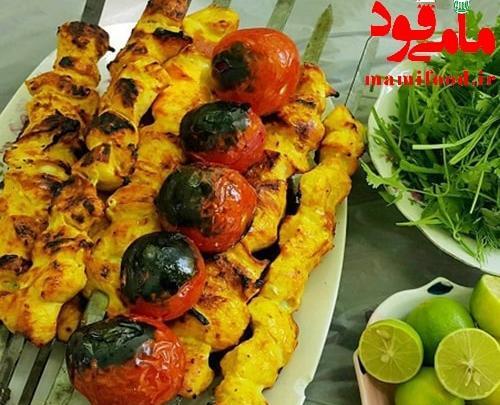عکس غذای جوجه کباب