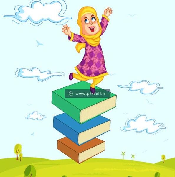 عکس پسر با حجاب کارتونی