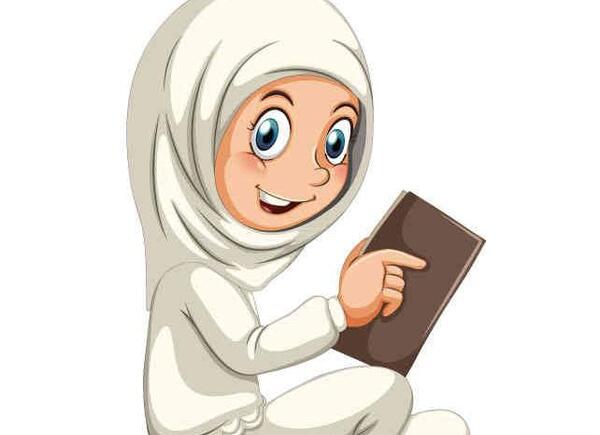 عکس پسر با حجاب کارتونی