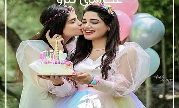 عکس ژست تولد در خانه
