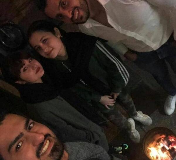 عکس عروسی سارا و نیکا با امیر تتلو