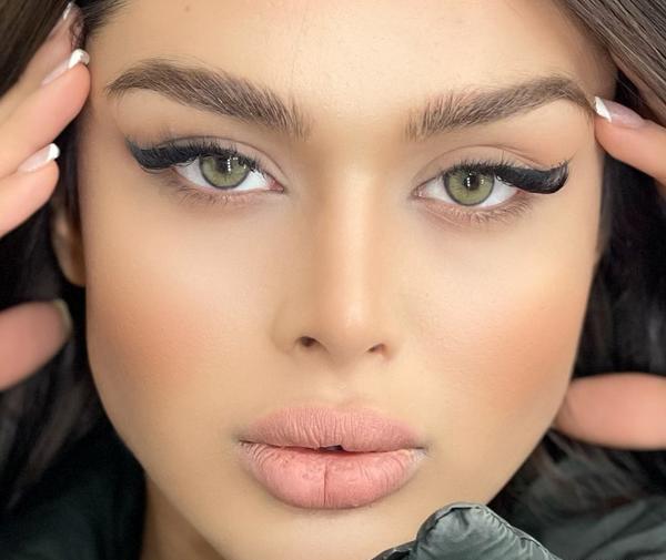 عکس رنگ چشم سبز جنگلی