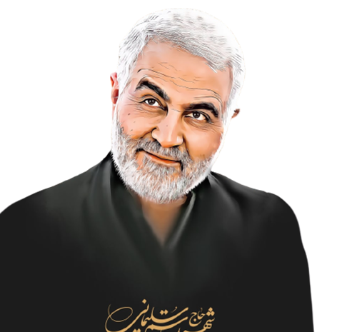 دانلود عکس تصویر زمینه حاج قاسم سلیمانی