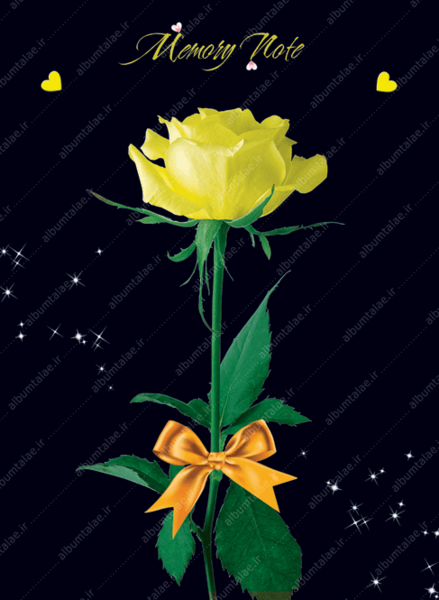 عکس تصویر زمینه گل زرد