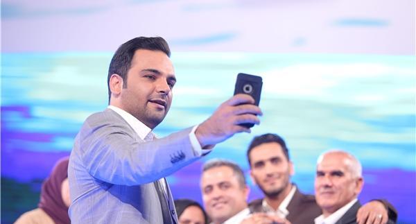 عکس زنی که شبیه جن در برنامه ماه عسل