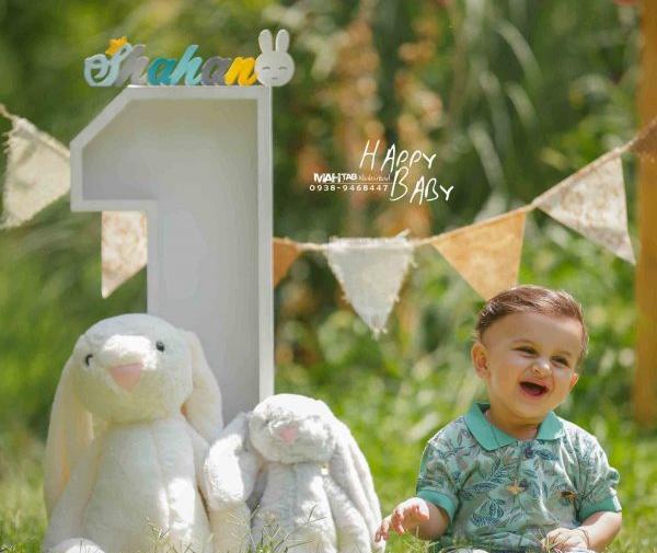 عکس تولد کودک فضای باز