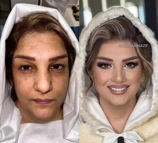 عکس دختر با حجاب بدون ارایش