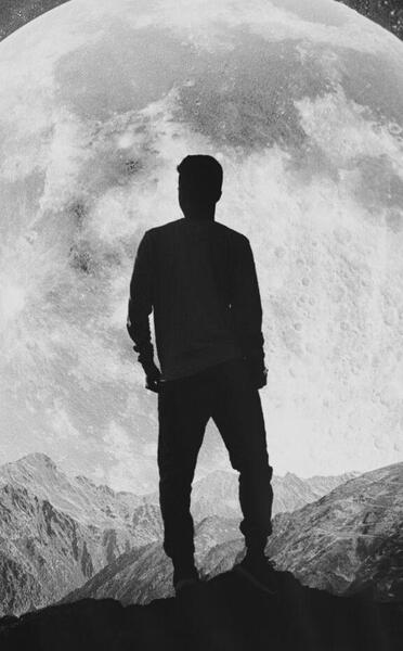 عکس تصویر زمینه سیاه سفید پسرانه