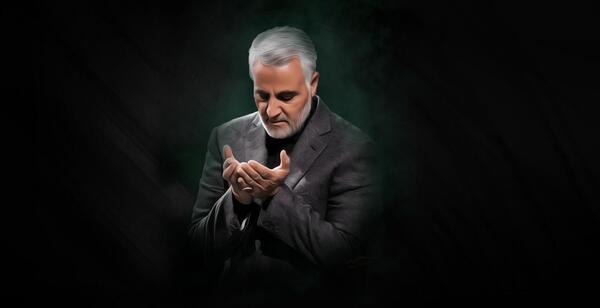 عکس حاج قاسم سلیمانی برای تصویر زمینه کامپیوتر