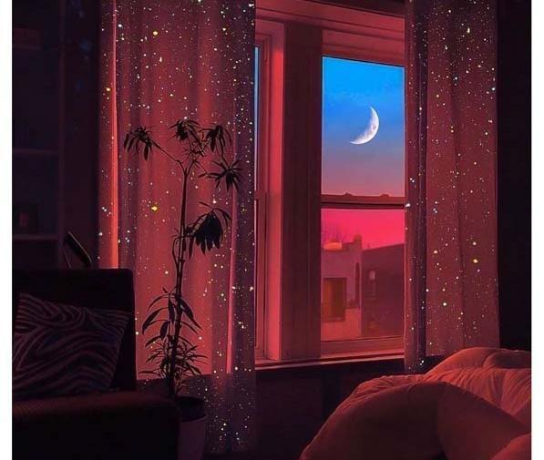 عکس پروفایل ماه و ستاره فانتزی