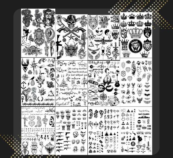 عکس تاتو روی برگ آچار